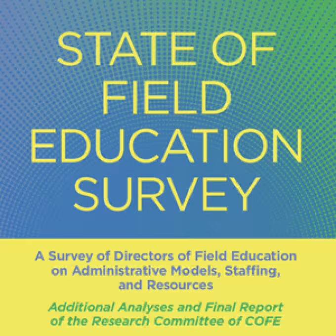 2015 State of Field Education Survey cover