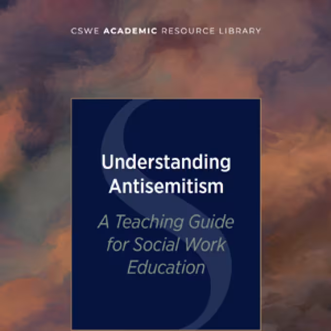 Teaching Guide on Antisemitism in Social Work Education cover