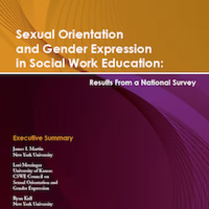 Sexual Orientation and Gender Expression in Social Work Education: Results From a National Survey