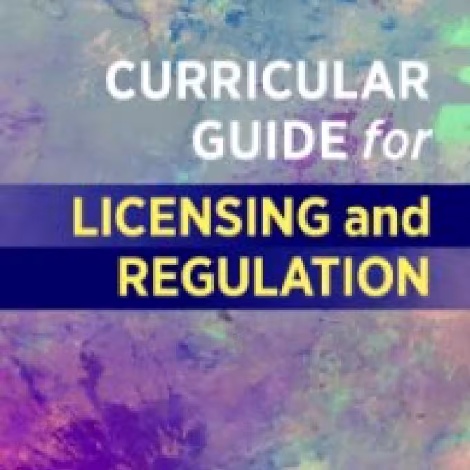 Curricular Guide for Licensing and Regulation 2015 EPAS cover