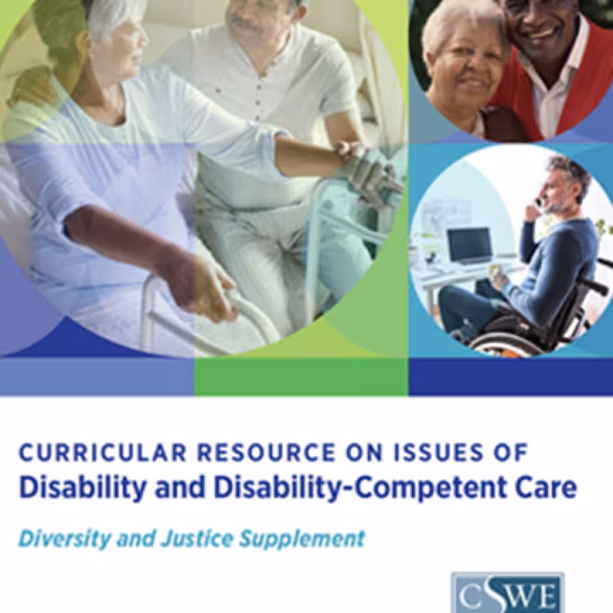Curricular Resource on Issues of Disability and Disability-Competent Care Cover