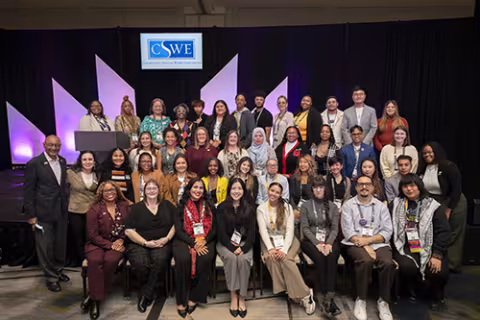 MFP Fellows Group Shot at #CSWE25