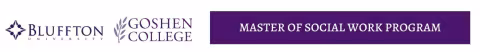 Bluffton University and Goshen College Collaborative logo